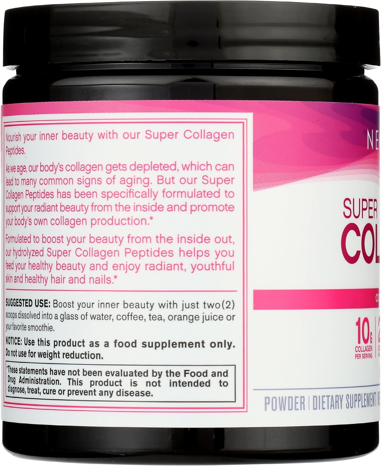 Super Collagen Powder a 6,600Mg Collagen Types 1 & 3 - Unflavored - 7 Ounces