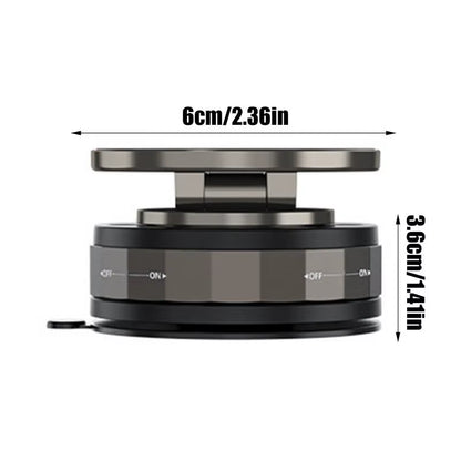Car Suction Magnetic Phone Mount Suction Cup Dashboard Magnetic Phone Mount Home Road-Trip Use Smartphones Support Automotive