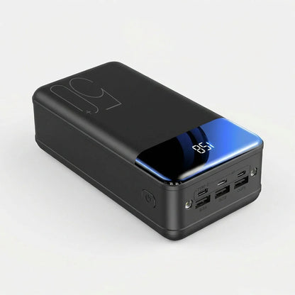 High-Capacity Power Bank with Built-In LED Lights